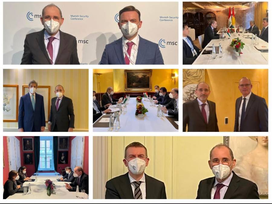 الصفدي يجري لقاءاتٍ مع عددٍ من المسؤولين المشاركين في مؤتمر ميونخ للأمن