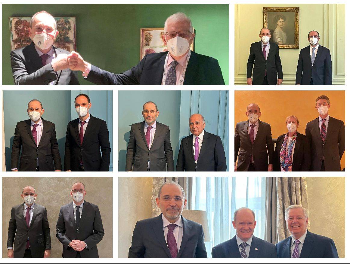 الصفدي يجري لقاءاتٍ مع عددٍ من المسؤولين المشاركين في مؤتمر ميونخ للأمن 