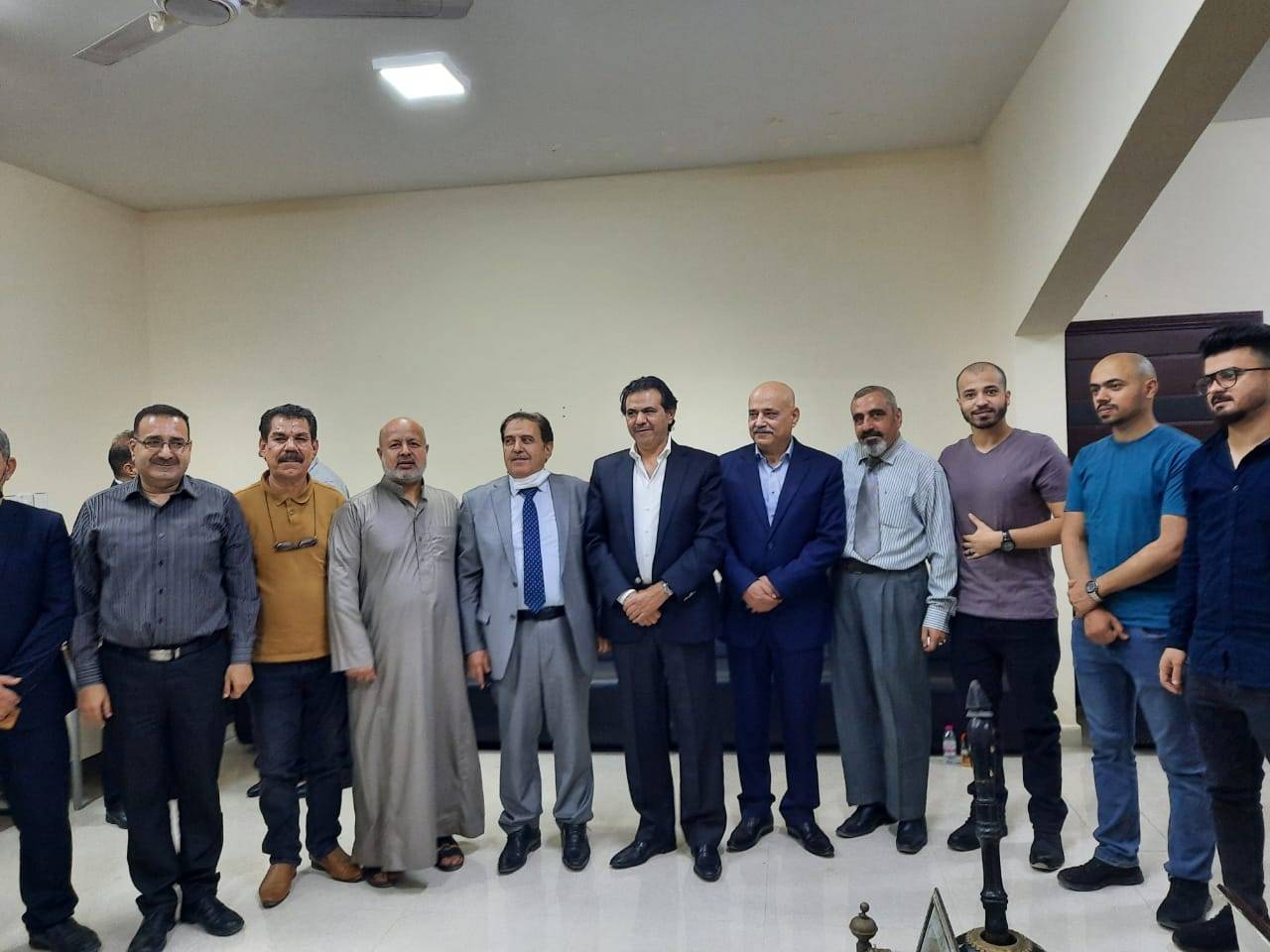 السفير الأردني أمجد القهيوي  يلتقي أبناء الجالية  في محافظة  ظفار 