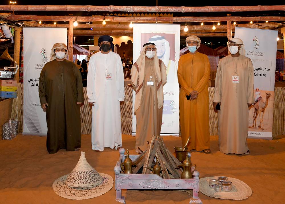 نادي تراث الإمارات يشارك في مهرجان المبزرة بالعين