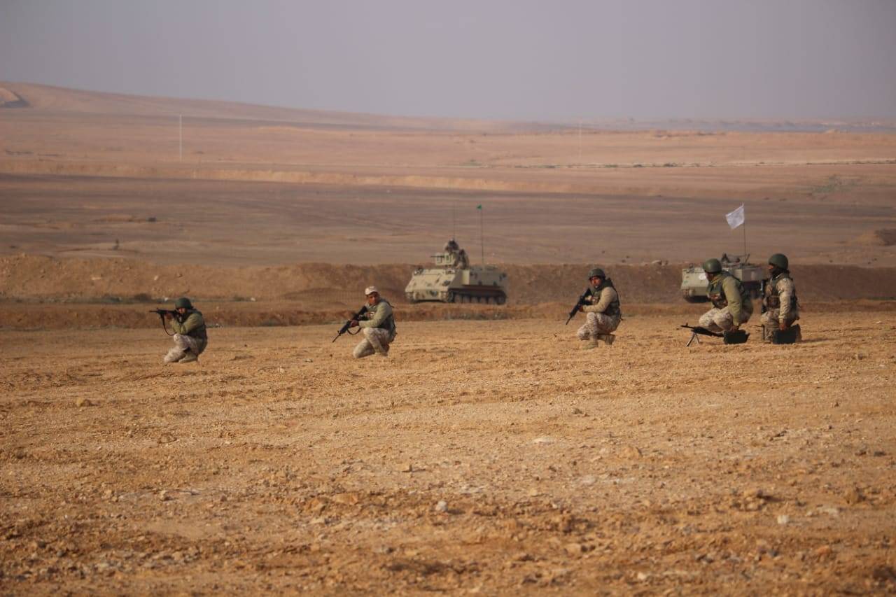 المنطقة العسكرية الوسطى تنفذ تمريناً عسكرياً نهارياً (صور)