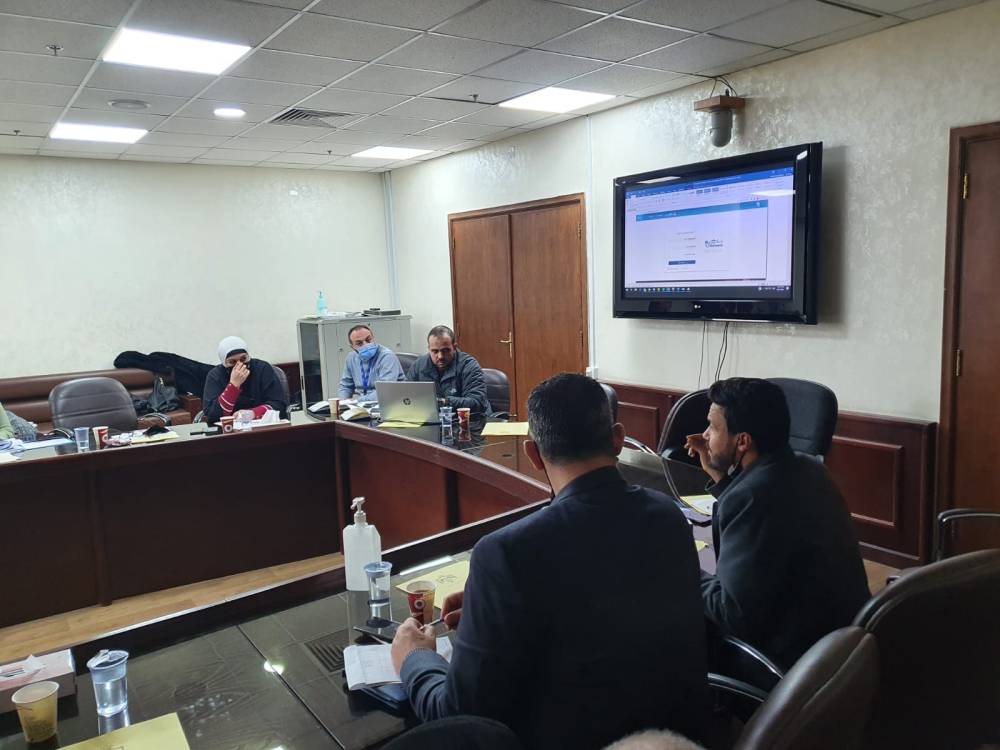 اجتماع موسع بحضور ممثلي الاتحاد لاستكمال مناقشة ملف أتمتة تقارير اللجان الطبية في وزارة الصحة  صور