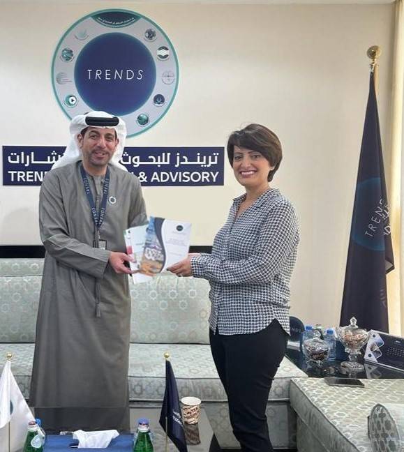 تريندز تستعرض العلاقة بين مراكز البحث والإعلام الدولي