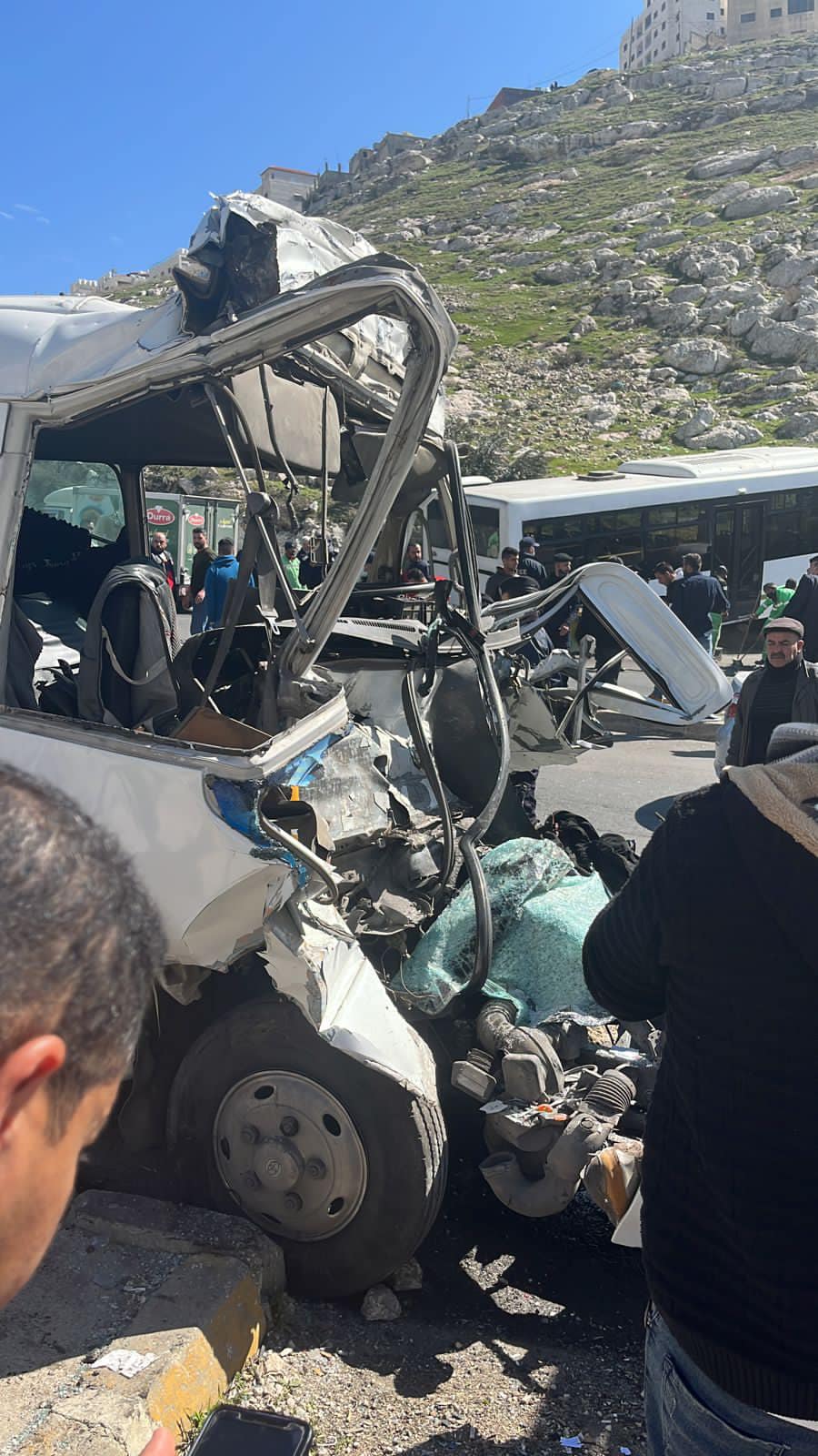 ‏3إصابات بحادث تصادم في بيادر وادي السير (صور)