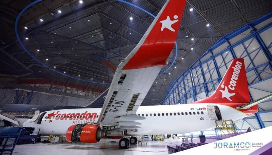 جورامكو تمدد عمليات الصيانة المتفق عليها مع أسطول Corendon Airlines التركية
