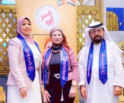 قبول الأديبة الشاعرة دكتورة سهير الغنام للترشيح للمنافسة على جائزة المجموعة العربية العالمية