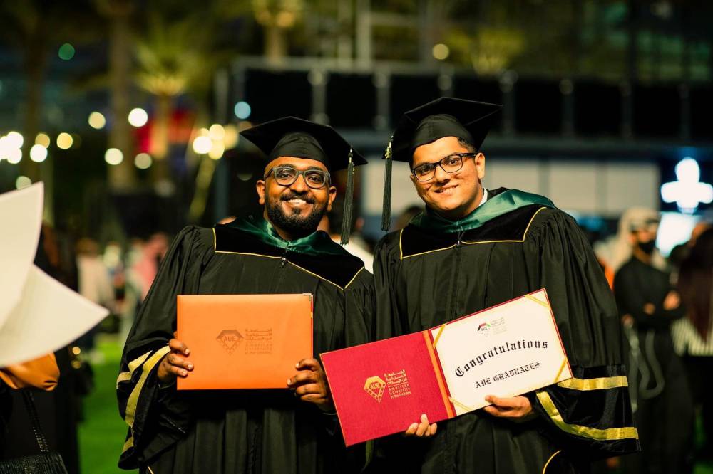 الجامعة  الأمريكية في الإمارات AUE  تنظم احتفالية استثنائية لتخريج ثلاث دفعات طلابية في إكسبو 2020 دبي   
