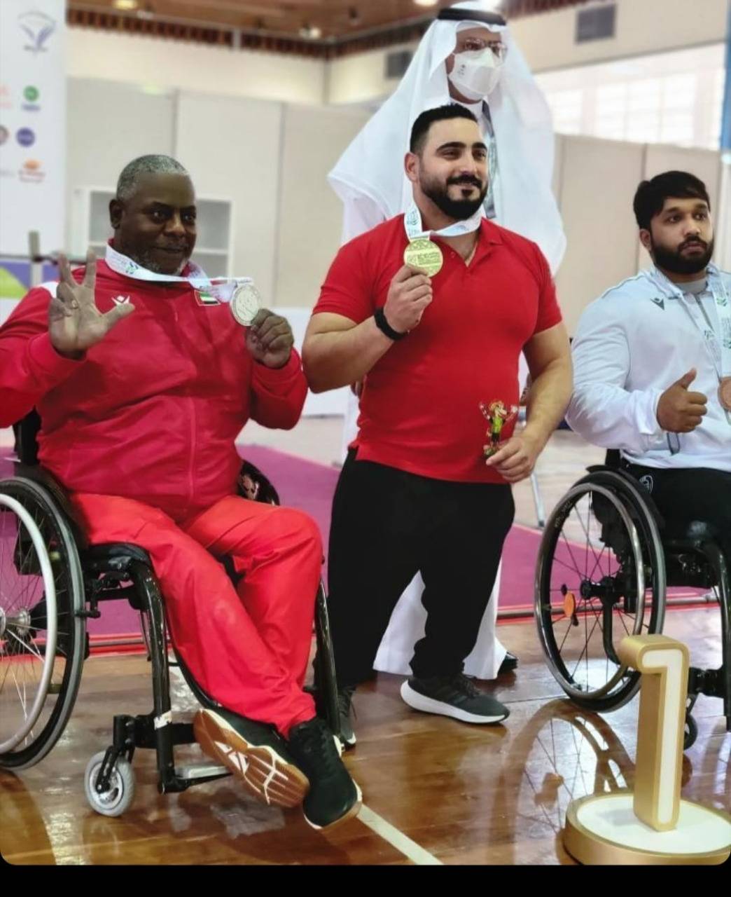 خطاب يضيف ذهبية جديدة للأردن في دورة ألعاب غرب آسيا البارالمبية
