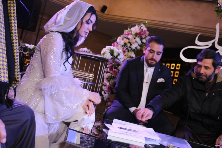 فهد الجلاد ورهف العشى مبارك  الخطوبه 