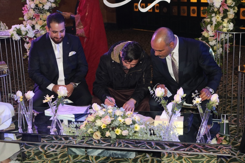 فهد الجلاد ورهف العشى مبارك  الخطوبه 