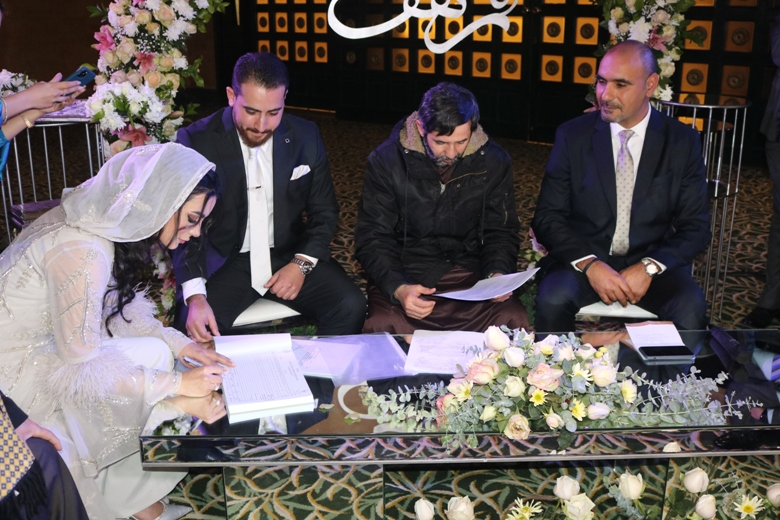 فهد الجلاد ورهف العشى مبارك  الخطوبه 