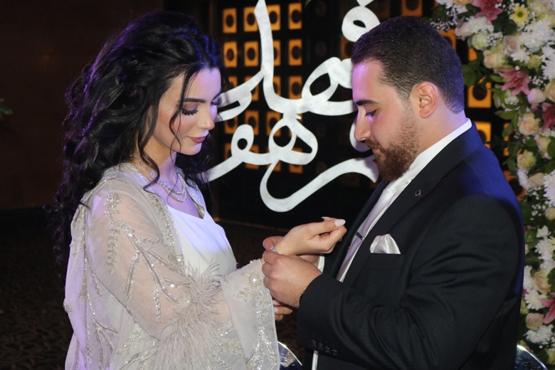 فهد الجلاد ورهف العشى مبارك  الخطوبه 