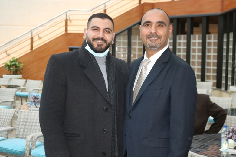 فهد الجلاد ورهف العشى مبارك  الخطوبه 