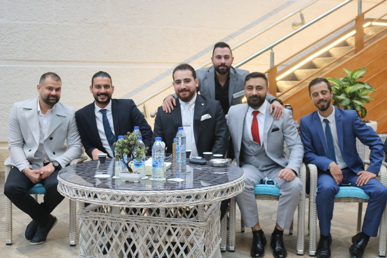 فهد الجلاد ورهف العشى مبارك  الخطوبه 