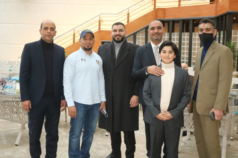 فهد الجلاد ورهف العشى مبارك  الخطوبه 