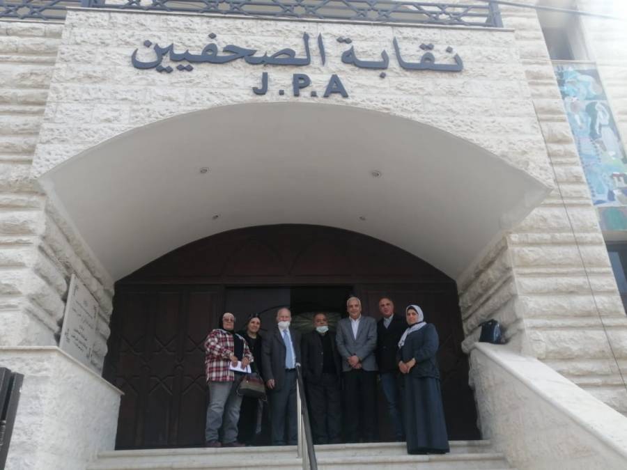 القاق رئيساً للجنة فلسطين في نقابة الصحفيين