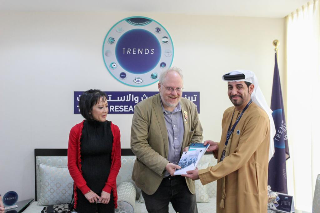 في حلقة نقاشية بمركز تريندز   الدبلوماسية الناعمة أداة القرن الأساسية، والإعلام هو المحرك