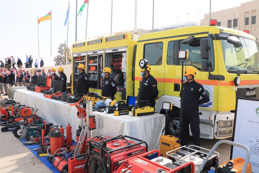مديرية الأمن العام تحتفل باليوم العالمي للدفاع المدني