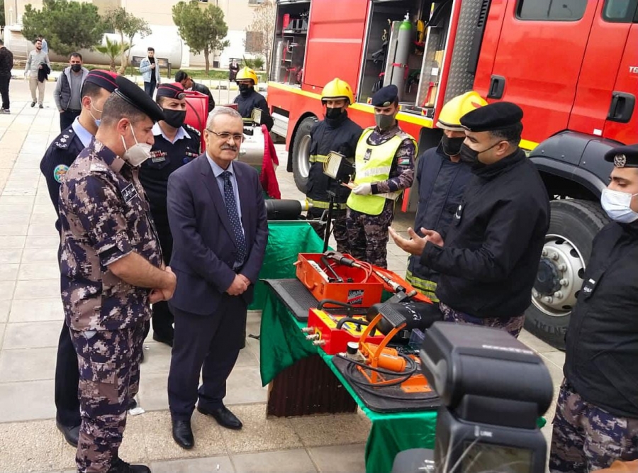 جامعة آل البيت تحتفل باليوم العالمي للدفاع المدني