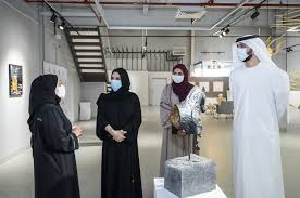 هالة بدري تزور متحف المستقبل