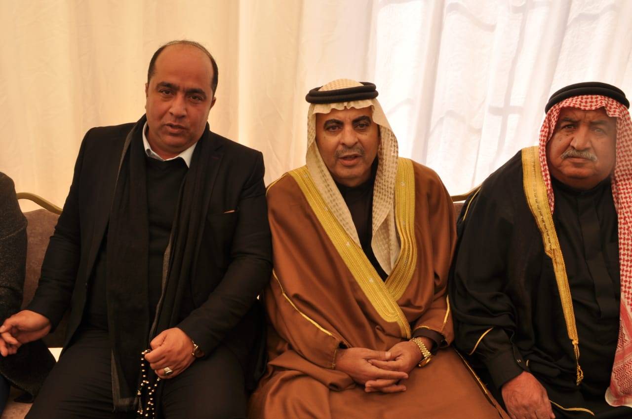 صدام محمود ابوالجود يولم بمناسبة المولود الجديد كنان 