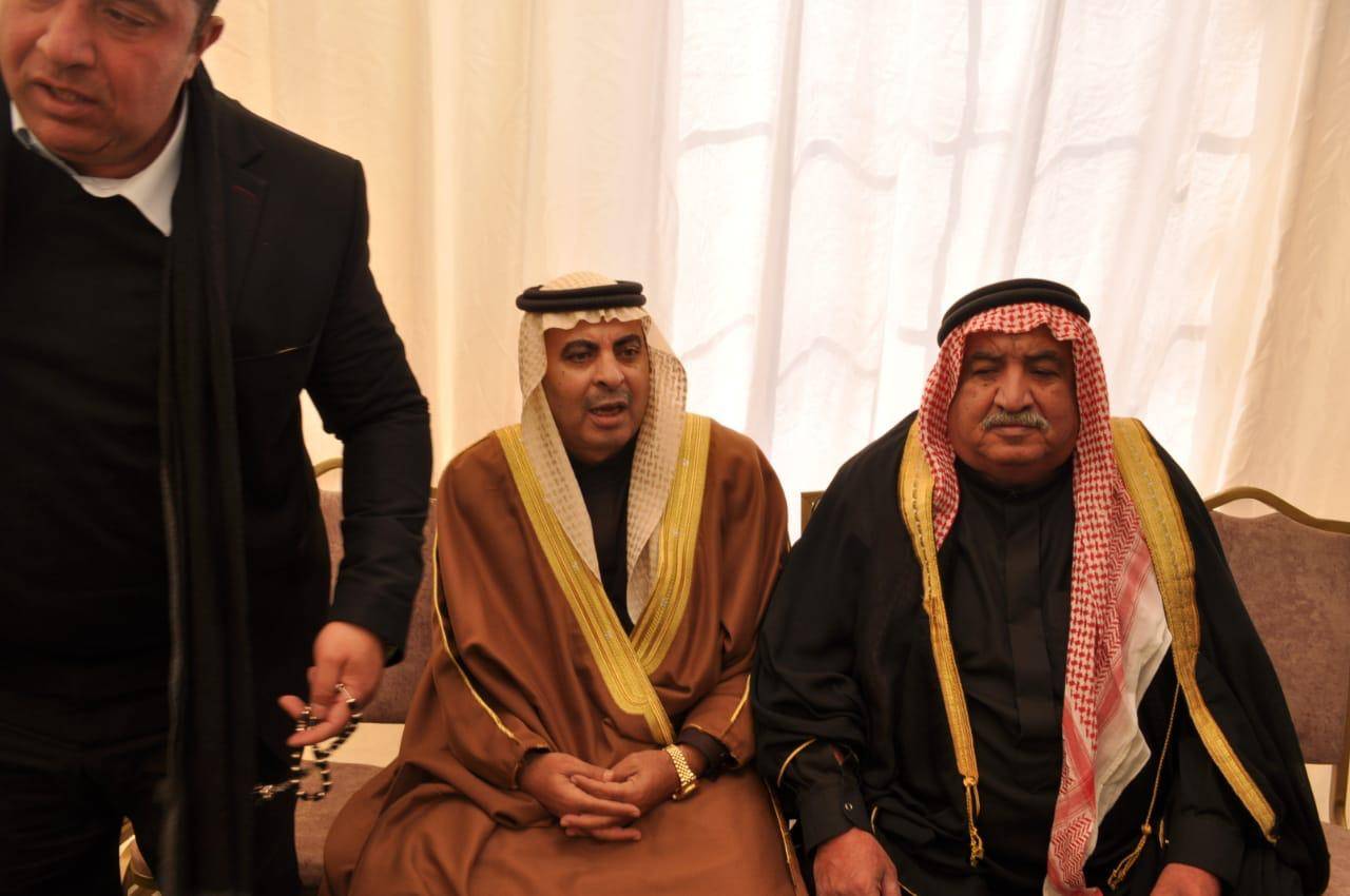 صدام محمود ابوالجود يولم بمناسبة المولود الجديد كنان 