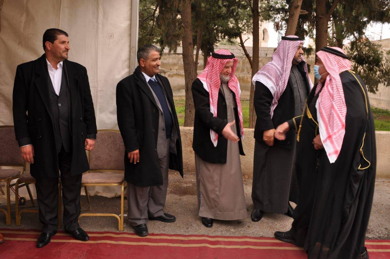 صدام محمود ابوالجود يولم بمناسبة المولود الجديد كنان 