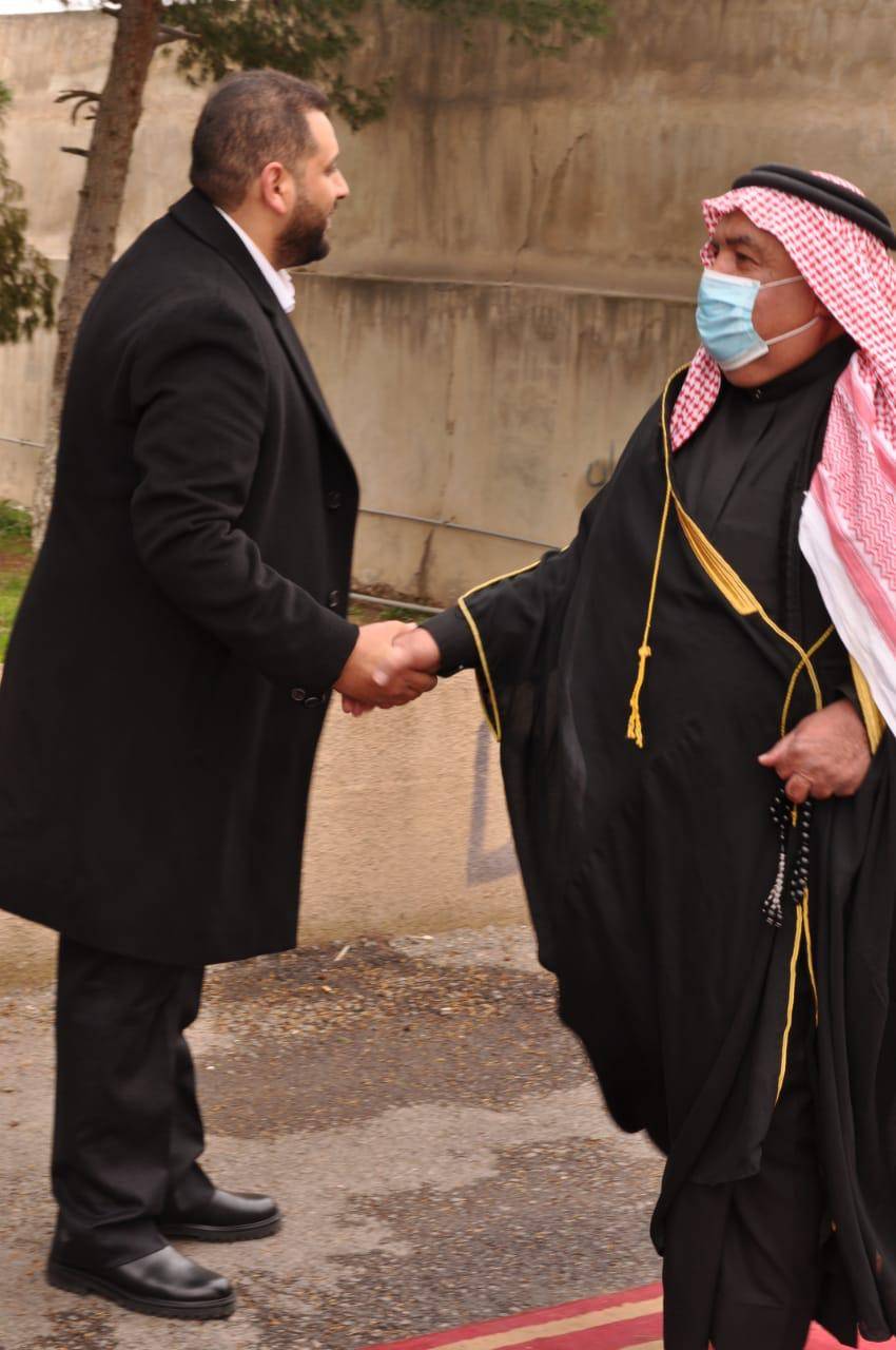 صدام محمود ابوالجود يولم بمناسبة المولود الجديد كنان 