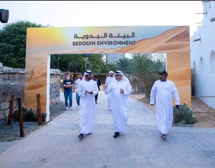 رئيس معهد الشارقة للتراث يتفقد الاستعدادات النهائية لأيام الشارقة التراثية