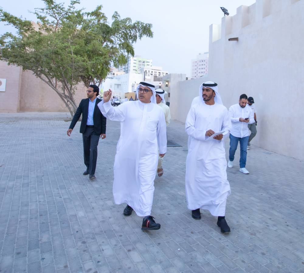 رئيس معهد الشارقة للتراث يتفقد الاستعدادات النهائية لأيام الشارقة التراثية