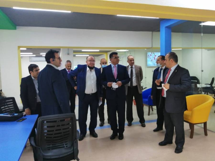 الحنيفات يطلع على حاضنة الابتكار الزراعي في البحوث الزراعية