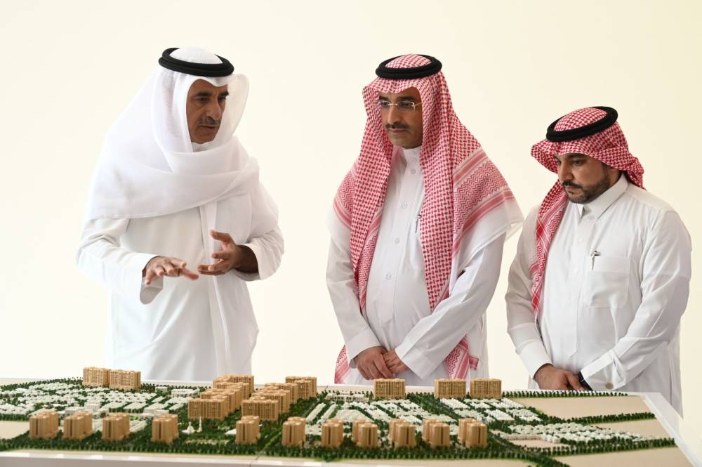 وزير المالية والاقتصاد الوطني البحريني يستقبل الرئيس التنفيذي للصندوق السعودي للتنمية