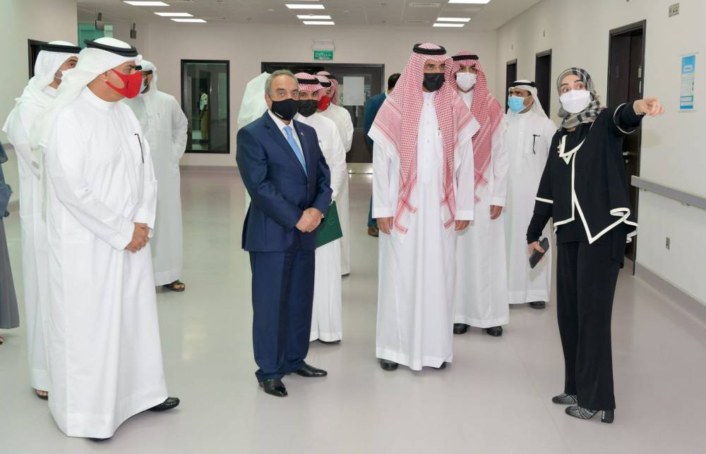 وزير المالية والاقتصاد الوطني البحريني يستقبل الرئيس التنفيذي للصندوق السعودي للتنمية