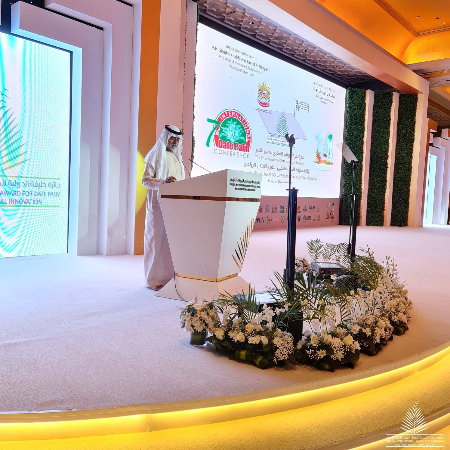 الأردن يحصد جوائز مهمة في حفل تكريم الفائزين بجائزة خليفة الدولية لنخيل التمر والإبتكار الزراعي