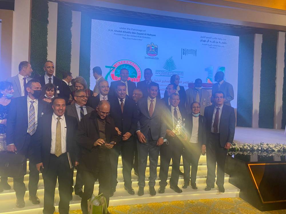 الأردن يحصد جوائز مهمة في حفل تكريم الفائزين بجائزة خليفة الدولية لنخيل التمر والإبتكار الزراعي
