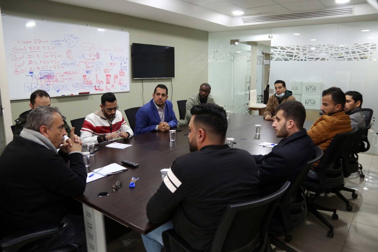 المهندسين تلتقي المقبلوين في المراحل النهائية من برنامج العمل والتدريب في ولاية شمال الراين- وستفاليا في ألمانيا