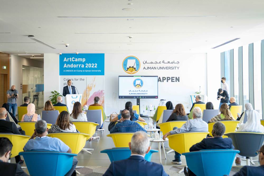 لأول مرة في العالم العربي إمارة عجمان تحتضن مخيم الفن أندورا بدورته السابعة