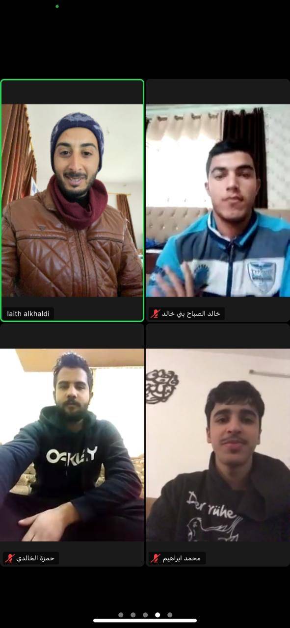 مجموعة متنوعة من ورش العمل في مديرية شباب المفرق  