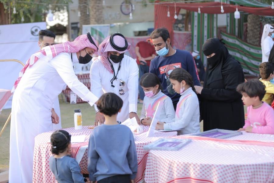 برنامج الرعاية والتأهيل وهمسات الثقافي يختتمان فعالية يوم التأسيس