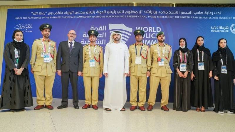 برعاية محمد بن راشد  حمدان بن محمد يشهد افتتاح القمة العالمية الشرَطية 2022 والمعرض المصاحب