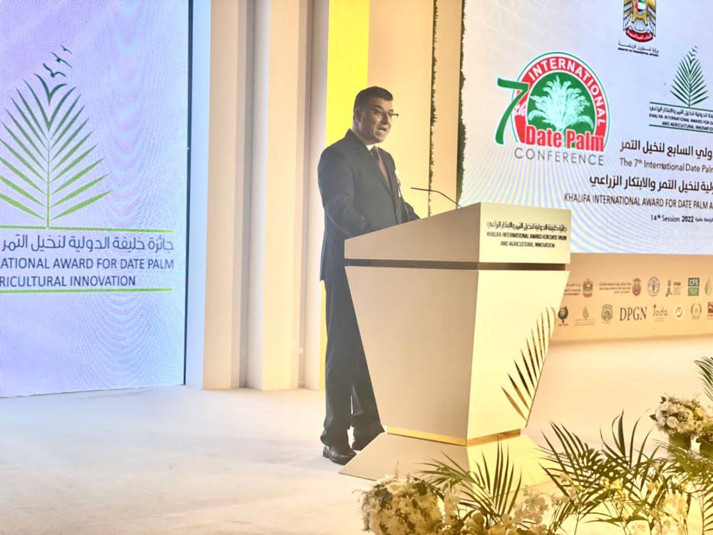 وزير الزراعة الحنيفات يشيد بجهود دولة الإمارات بدعم وتنمية قطاع النخيل وإنتاج التمور في الأردن