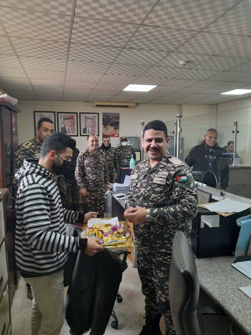 مديرية مكافحة التهريب تحتفل بمناسبة حصول دائرة الجمارك على جائزة التحول إلى الحكومة الإلكترونية 