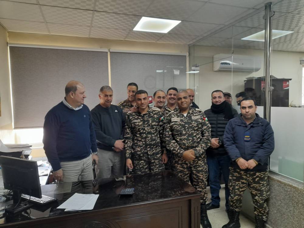 مديرية مكافحة التهريب تحتفل بمناسبة حصول دائرة الجمارك على جائزة التحول إلى الحكومة الإلكترونية 