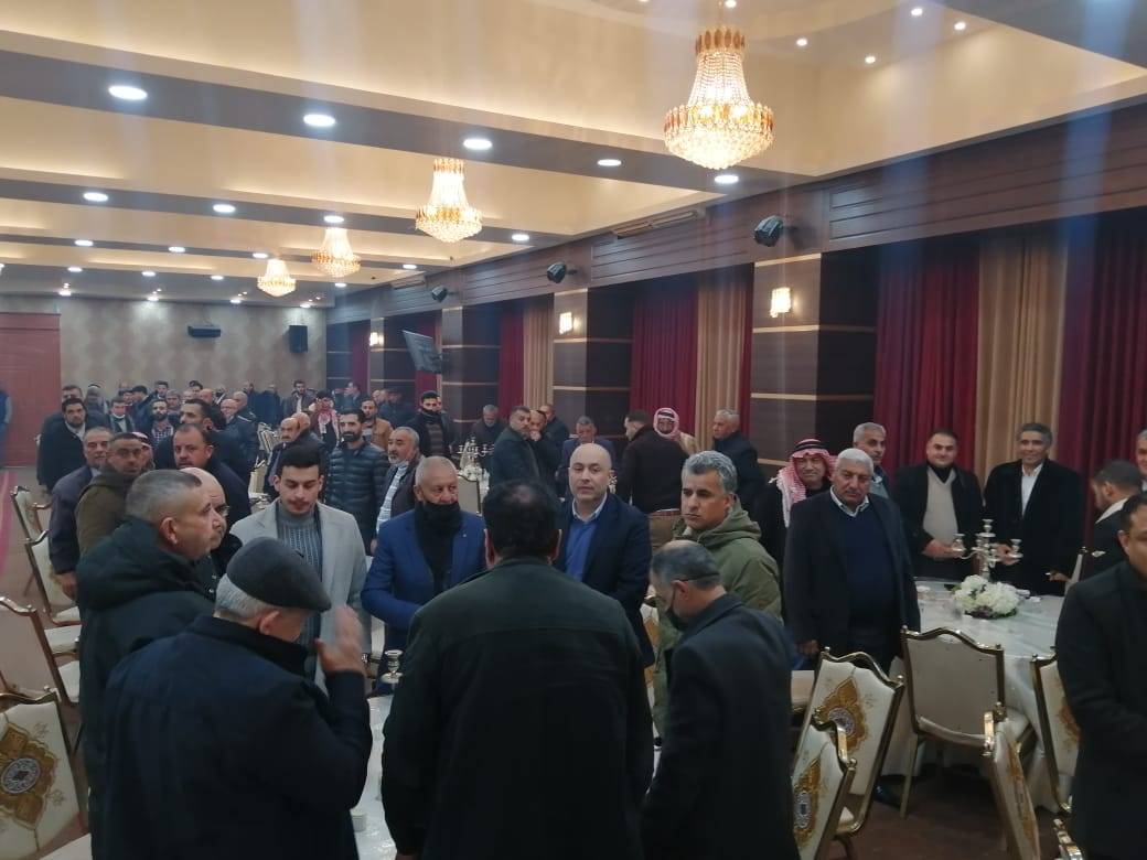 حضور جماهير غير مسبوق من مقاولي محافظة الكرك في لقاء كتلة الوفاء