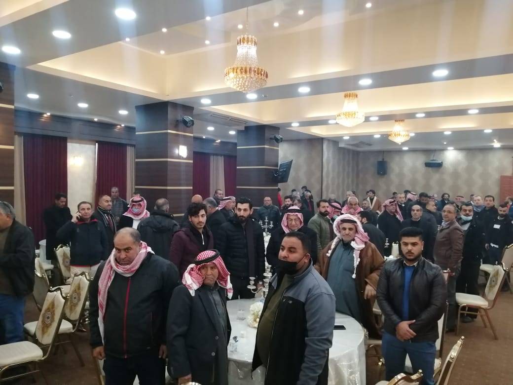 حضور جماهير غير مسبوق من مقاولي محافظة الكرك في لقاء كتلة الوفاء