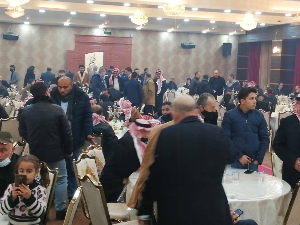 حضور جماهير غير مسبوق من مقاولي محافظة الكرك في لقاء كتلة الوفاء