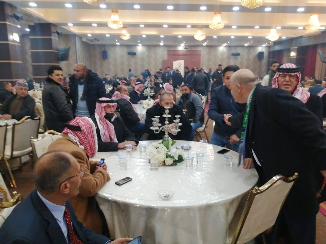 حضور جماهير غير مسبوق من مقاولي محافظة الكرك في لقاء كتلة الوفاء