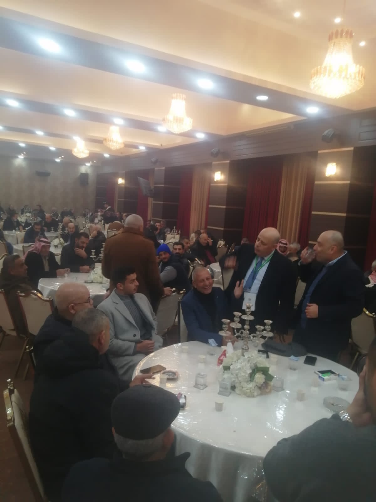 حضور جماهير غير مسبوق من مقاولي محافظة الكرك في لقاء كتلة الوفاء