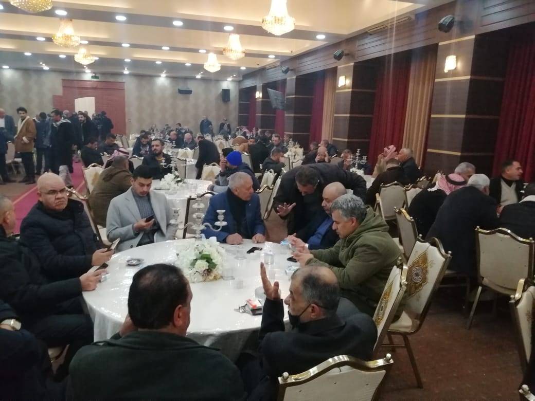 حضور جماهير غير مسبوق من مقاولي محافظة الكرك في لقاء كتلة الوفاء