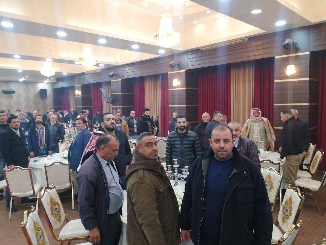 حضور جماهير غير مسبوق من مقاولي محافظة الكرك في لقاء كتلة الوفاء